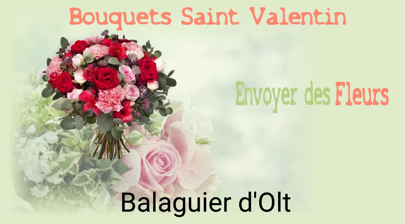 Roses de Saint-Valentin livrées à Balaguier-d'Olt